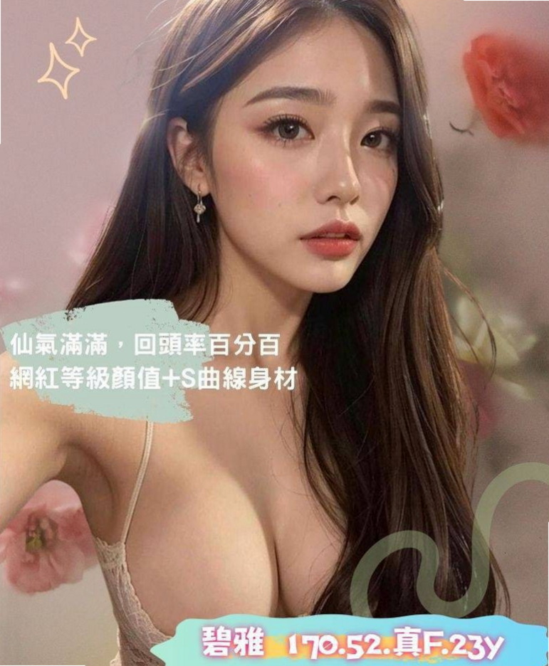 泡芙，鳥松，全套，外表乖乖女，年齡24歲，胸圍D罩杯，身高170cm，體重52kg，粉紅內在 白白嫩嫩又有彈性 身材不油   讓對方很享受 可以抱 可以舔 可以親